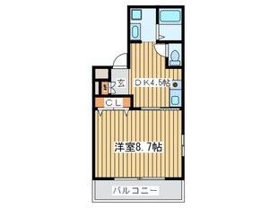 日本橋松江マンションの物件間取画像